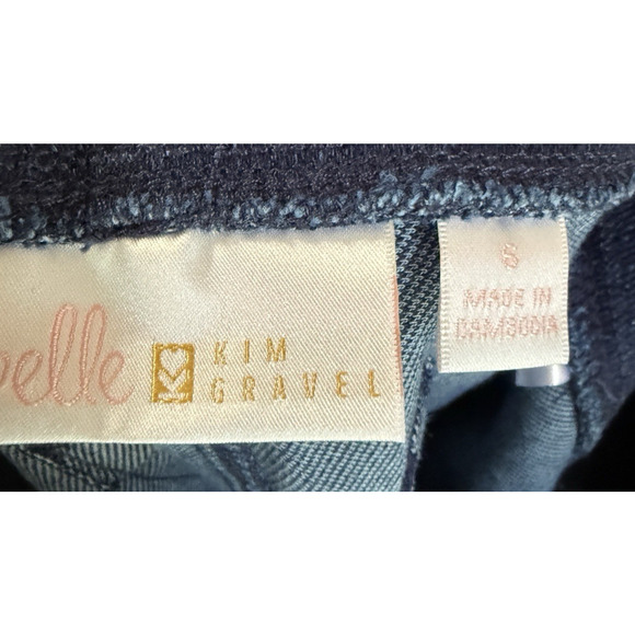 Kim Gravel Belle Women’s Shorts Denim Dark Indigo Size 6 Stretch Comfy - Picture 5 of 7